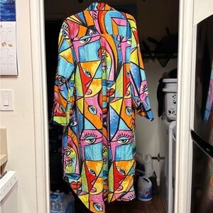 Live 4 Truth Multicolor Abstract Jacket